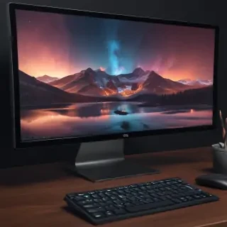 pc screen mockup