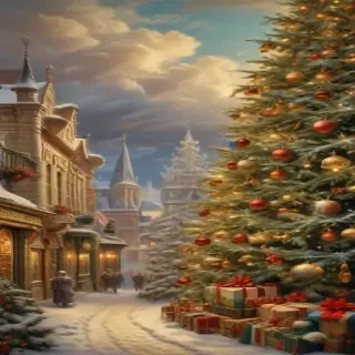 merry christmas vintage