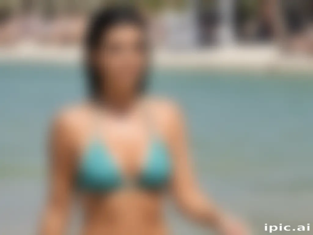 Kourtney Kardashian in bikini
