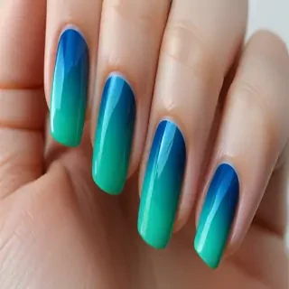 blue green gradient