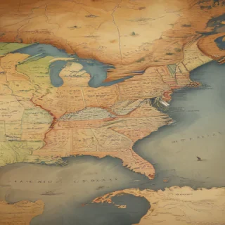 map united states