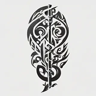 tribal tattoo png