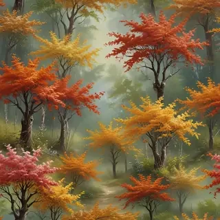 oil painting wallpaper