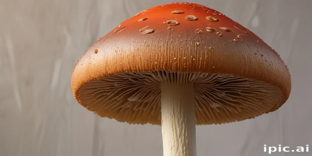 thin stemmed mushroom