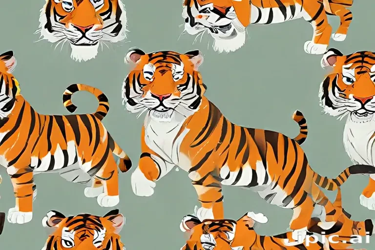 tiger cartoon tiger