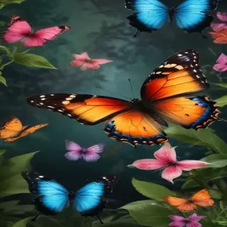 beautiful butterflies wallpaper
