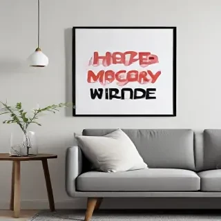 wall art mockup free