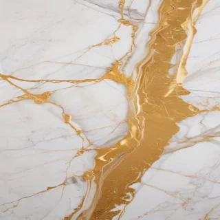 white and gold marble background