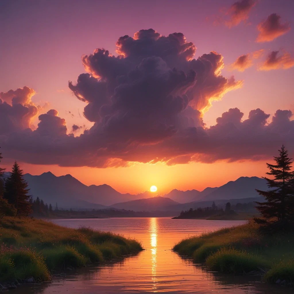 aesthetic sunset wallpapers