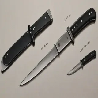 drawings of knives