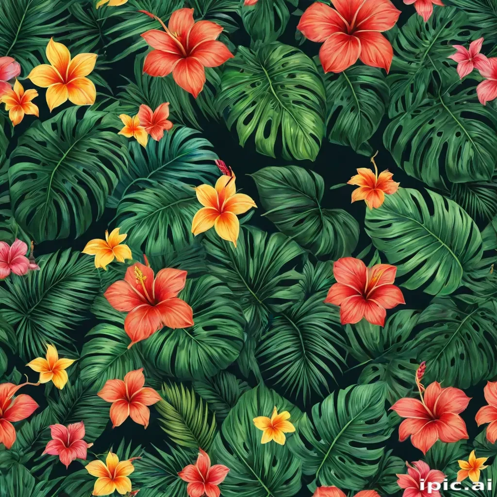 tropical wallpaper iphone