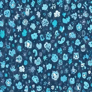 cute backgrounds blue