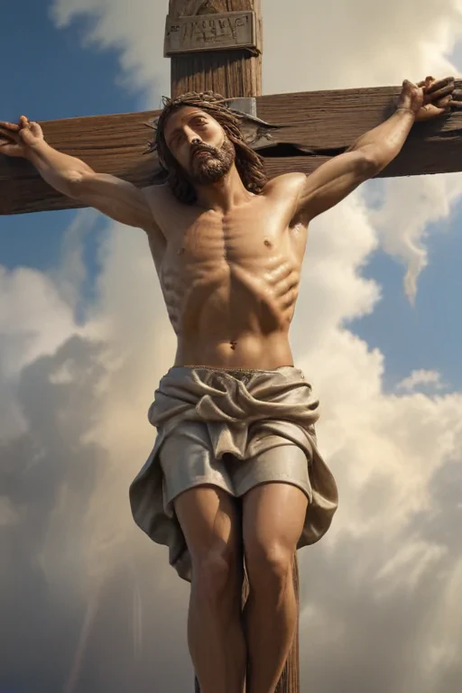 image of jesus on a cross