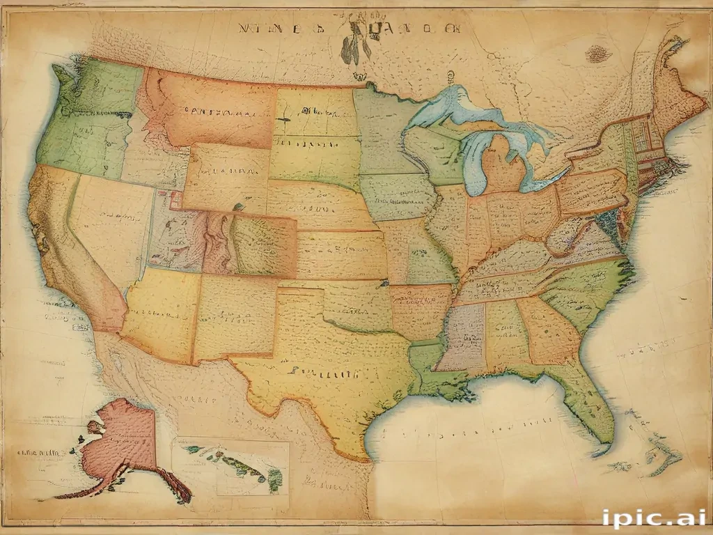 america map