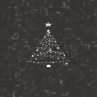 simple christmas iphone wallpaper