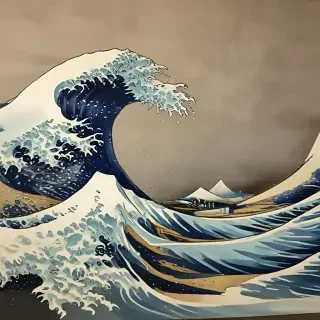 the great wave off kanagawa