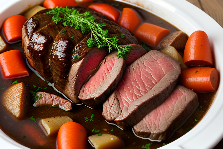 beef sirloin tip roast crock pot