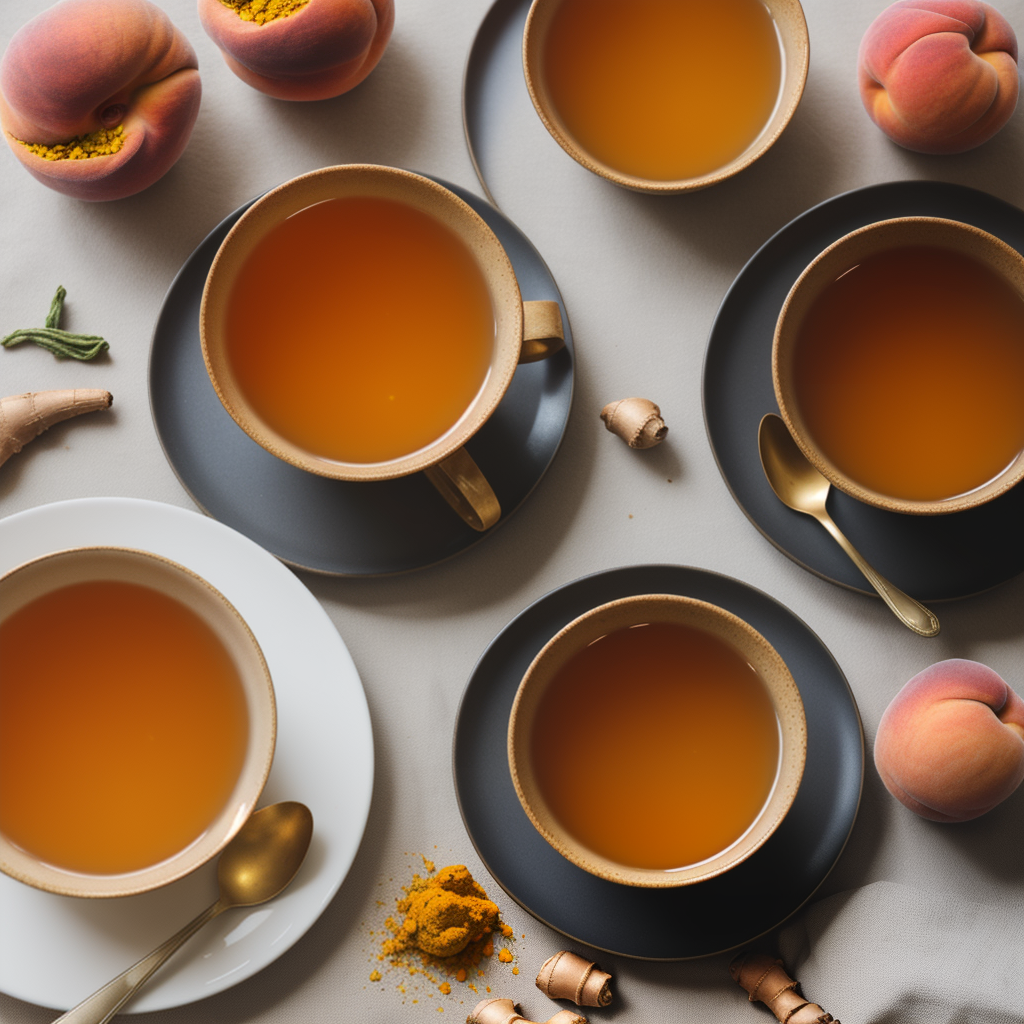 ginger peach turmeric tea benefits