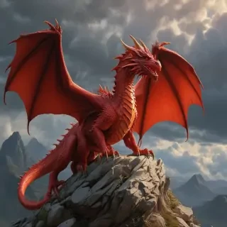 red dragon pictures