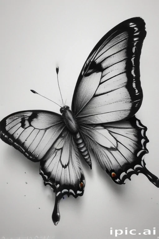 buttefly drawing