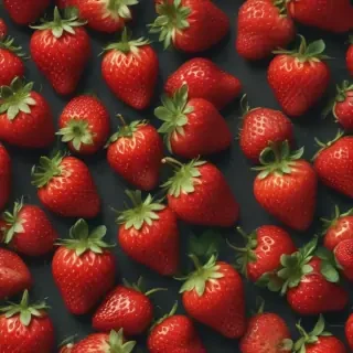 strawberry wallpaper aesthetic