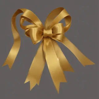 gold ribbon png