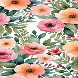 background watercolor flowers