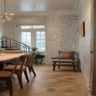 polka dots transparent