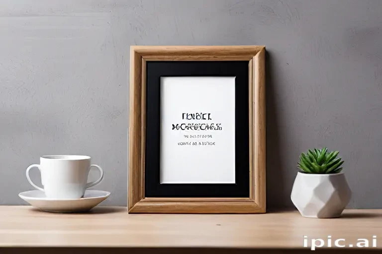 mockup picture frame
