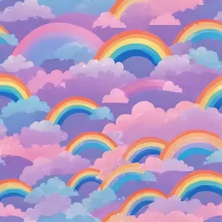 rainbow wallpaper aesthetic