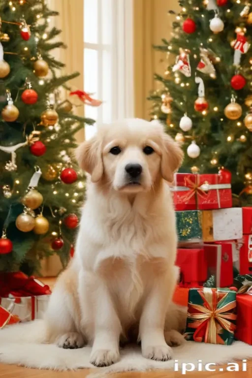christmas dogs wallpaper