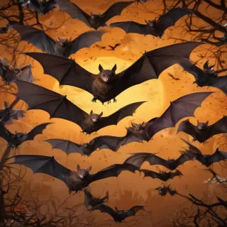 images of bats for halloween