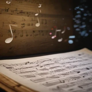 background music notes