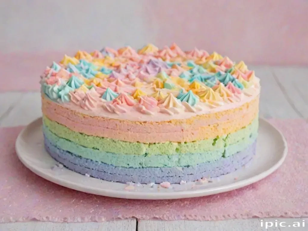 rainbow pastel