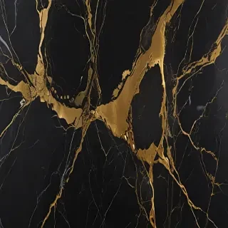 black and gold marble background
