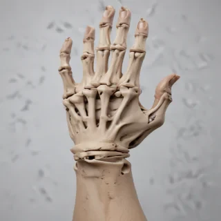 skeleton hands png