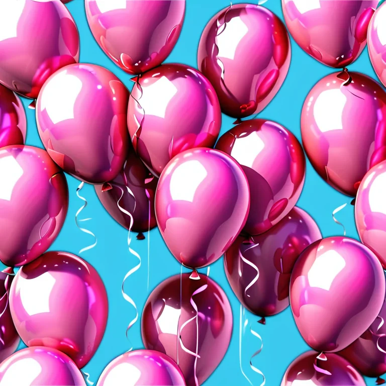pink balloons png