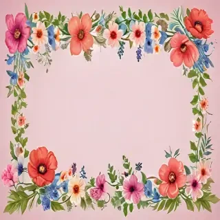 clipart borders flowers