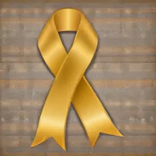 gold ribbon clipart