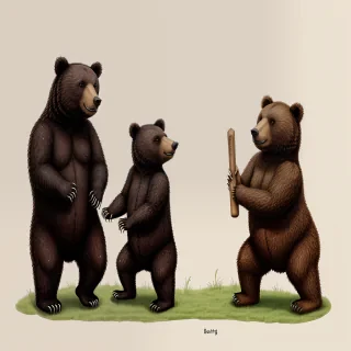 bear drawlings