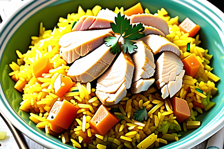 chicken and yellow rice crockpot