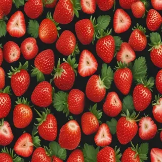 strawberry wallpaper desktop