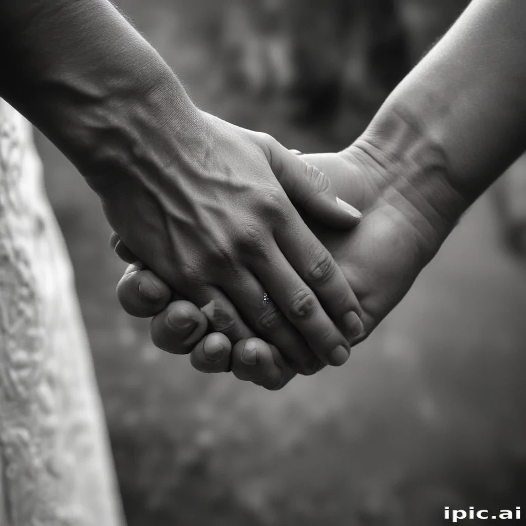 handshake black and white