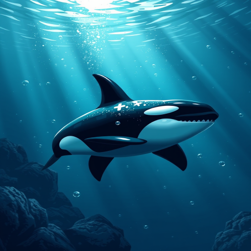 wallpaper orca