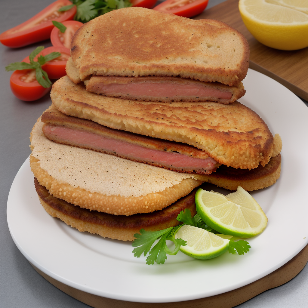 tortas de milanesa de res