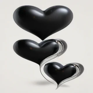 black hearts png