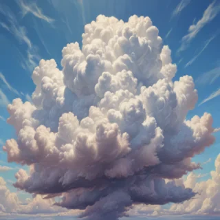 cartoon cloud drawing