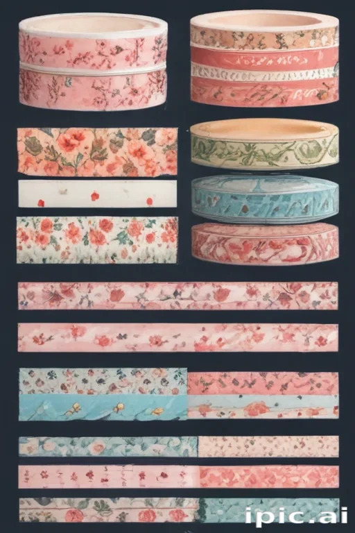 washi tape clipart