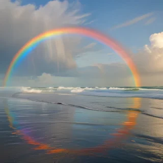 transparent rainbow