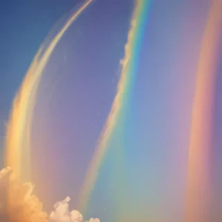 cute rainbow background